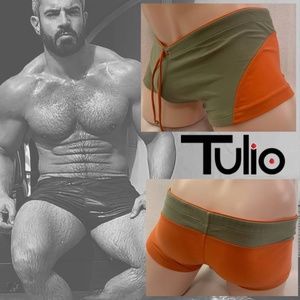 Tulio Square Cut Swim Briefs Medium